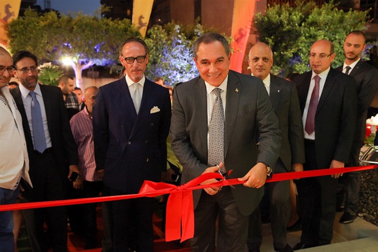Ferrari Showroom Opening in Verdun